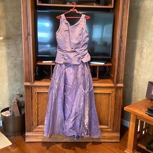Johnny and David purple bridesmaid dress worn one time